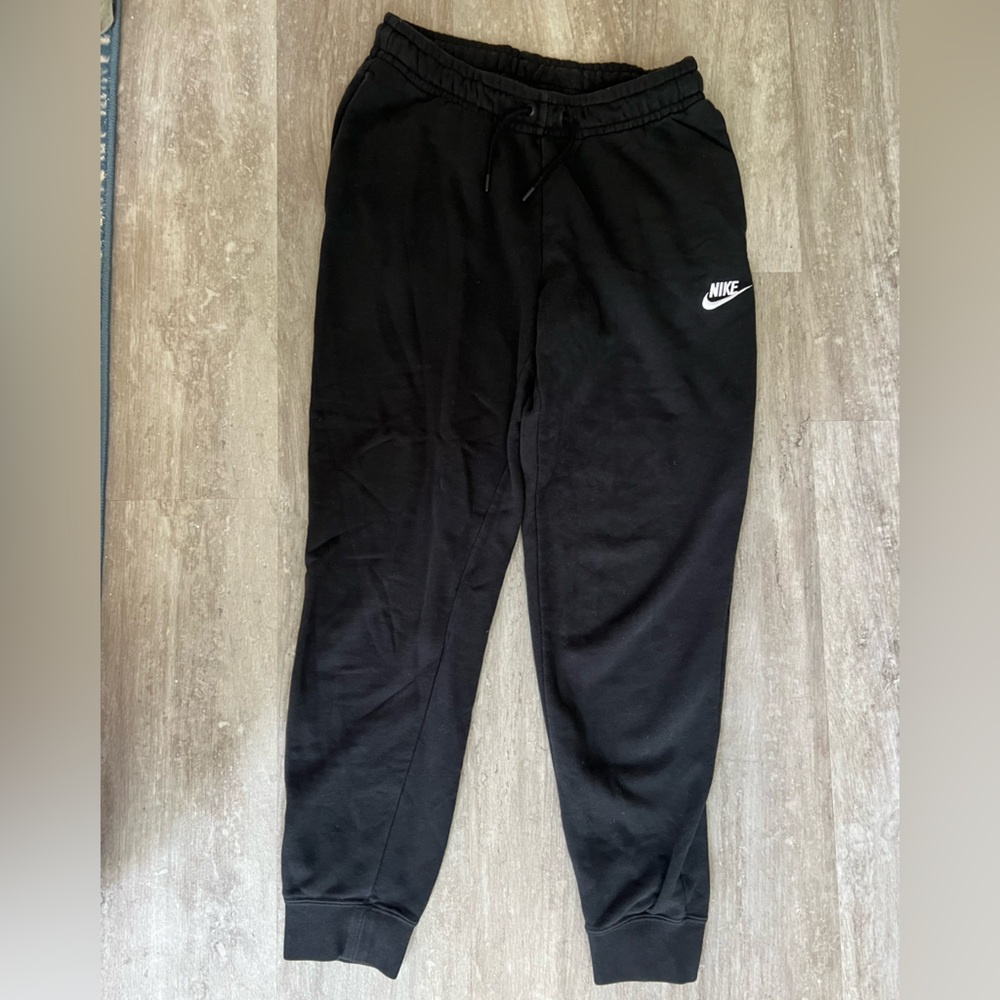 Nike Black Sweatpants with Logo
